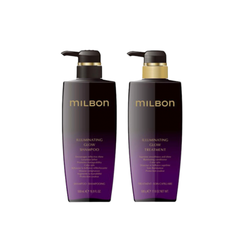 日本Milbon ILLUMINATING GLOW Salon 專用 頂級系列 亮澤洗髮精 & Treatment 修護乳 